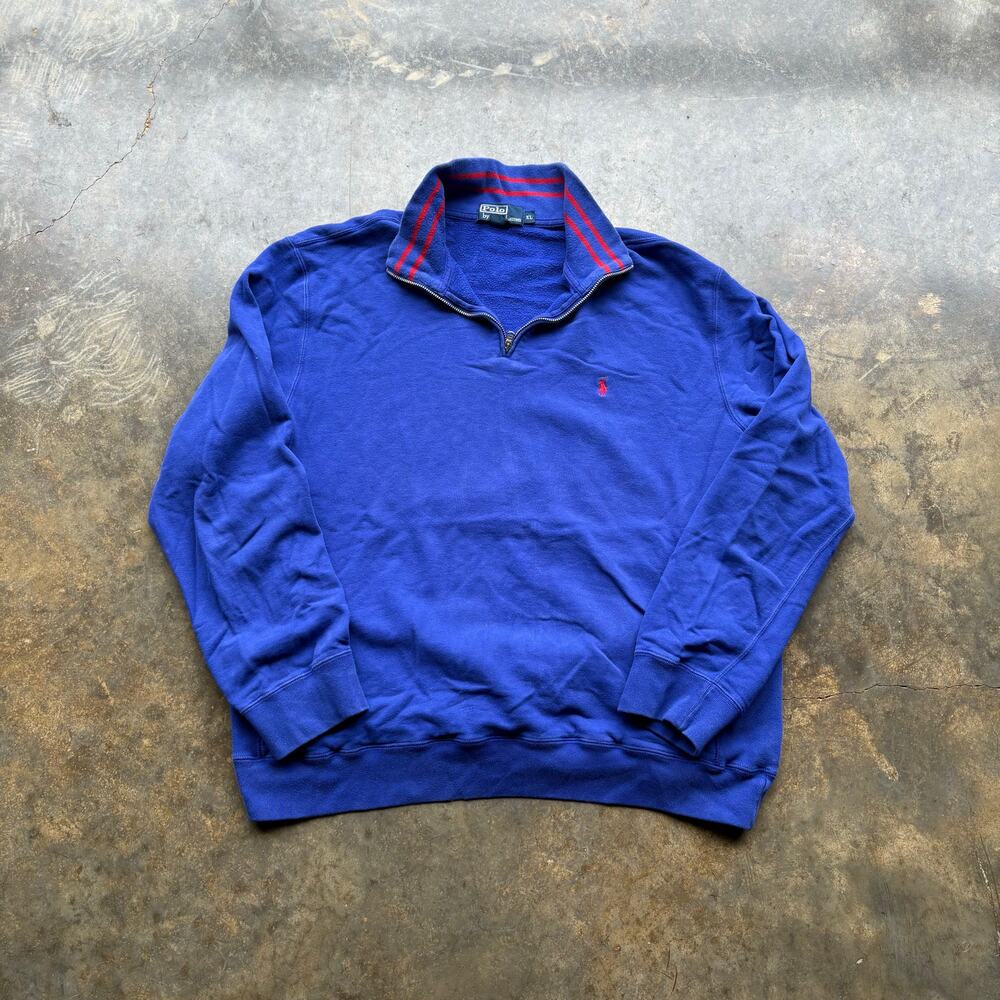 Beautiful Vintage Polo Ralph lauren Quarter Zip sweatshirt
